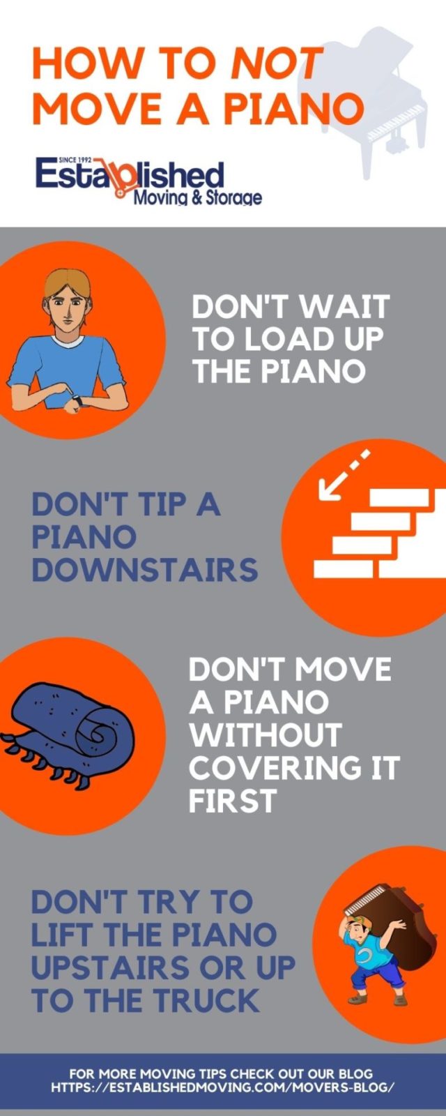 How to Not Move a Piano Infographic