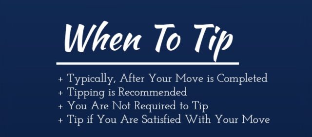 When to Tip Movers infographic