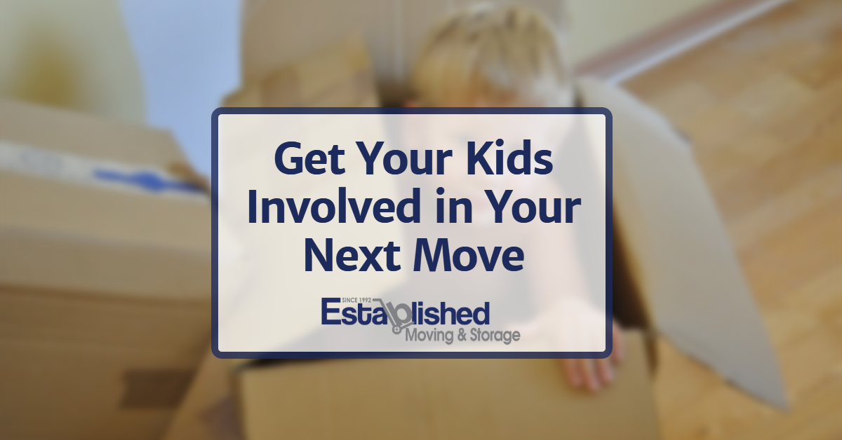 Get your kids involved in your next move