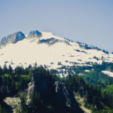 A photo of the Washington State mountain.